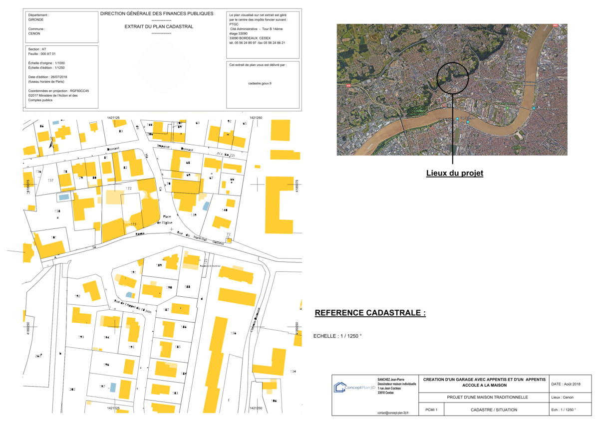 Exemple De Dossier De Permis De Construire - Concept Plan 3D